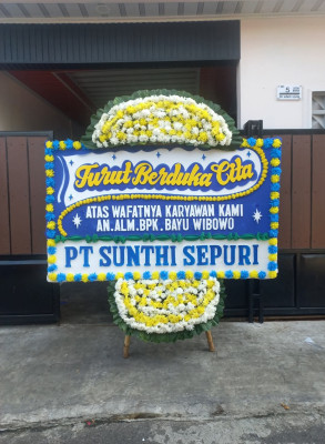 Papan Bunga Duka di Aek Bayur