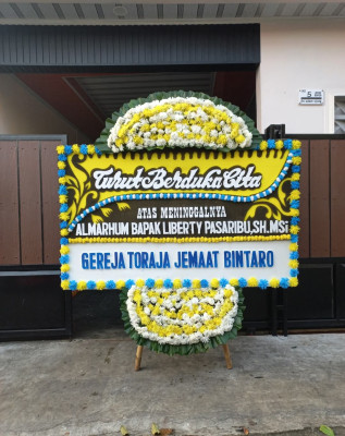 Papan Bunga Duka di Aek Bayur