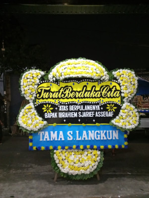 Papan Bunga Duka di Aek Bayur